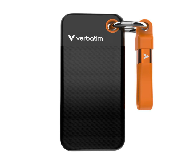 Verbatim Pocket SSD 256GB Black/Orange - 1532447 - zdjęcie